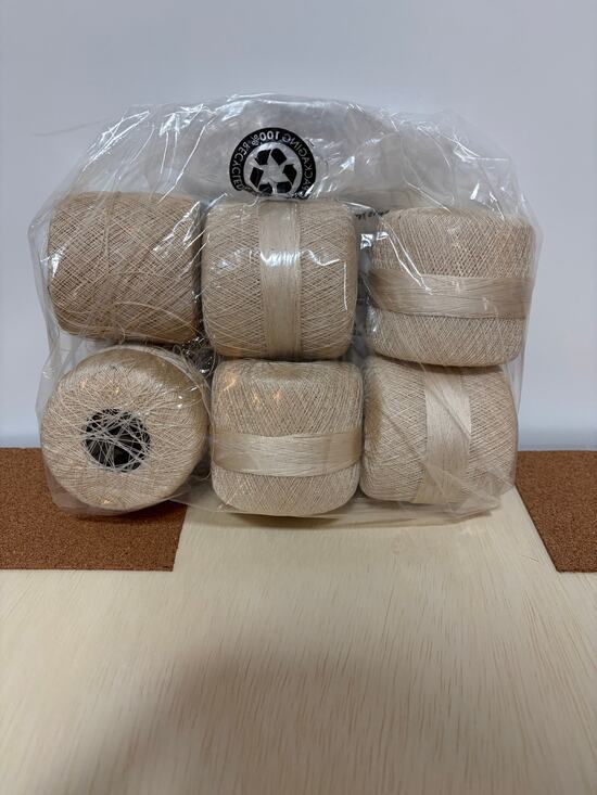 dmc Other - Lot of 6 Vintage DMC Cordonnet Special Superba No 80 Crochet Thread Ecru France